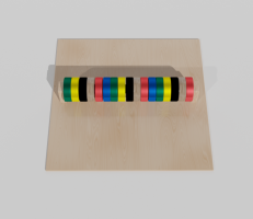 Тактильно-развивающая панель с разноцветными кругами - fgospostavki.ru - Дмитров