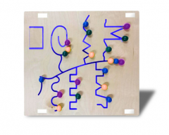 Панель-лабиринт «Петляющие дорожки» - fgospostavki.ru - Дмитров