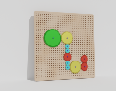 Тактильно–развивающая панель «Механика» - fgospostavki.ru - Дмитров