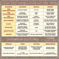 Стенд "Самостоятельные части речи" Вариант 2 - fgospostavki.ru - Дмитров