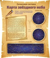 Стенд "Карта звездного неба" - fgospostavki.ru - Дмитров
