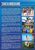 Стенд "Закаливание" - fgospostavki.ru - Дмитров