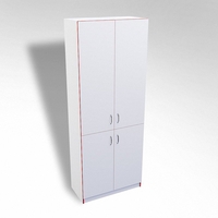 Стеллаж закрытый А-310 ТР ЛДСП  - fgospostavki.ru - Дмитров