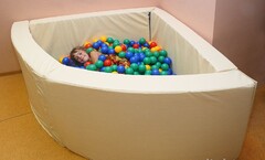 Сухой бассейн в форме 1/4 круга (150х150х66 сантиметров) - fgospostavki.ru - Дмитров