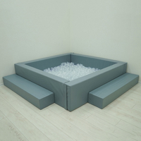 Сухой бассейн с шариками и RGB-подсветкой 140х140 см - fgospostavki.ru - Дмитров