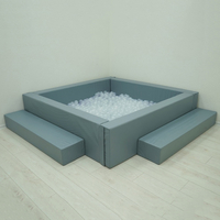 Сухой бассейн с шариками и RGB-подсветкой 190х190 см - fgospostavki.ru - Дмитров