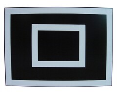 Щит баскетбольный навесной на шведскую стенку (ламинированная фанера), размер 700х700 миллиметров - fgospostavki.ru - Дмитров