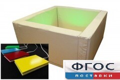 Сухой бассейн вибромузыкальный с клавишами управления (150х150х66 сантиметров) - fgospostavki.ru - Дмитров