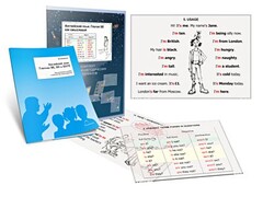 Комплект кодотранспарантов "Глагол BE как смысловой" - fgospostavki.ru - Дмитров