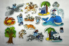 Дидактический набор навесных элементов «Сказка «Доктор Айболит» - fgospostavki.ru - Дмитров