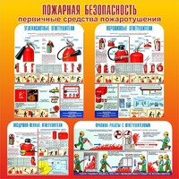 Стенд "Пожарная безопасность" Вариант 2 - fgospostavki.ru - Дмитров