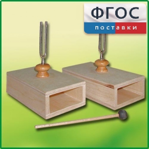 Камертон на резонансных ящиках (пара) - fgospostavki.ru - Дмитров