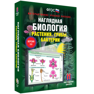 Наглядная биология. 6 класс. Растения. Грибы. Бактерии - fgospostavki.ru - Дмитров