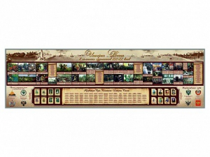 Настенное полотно "История России" (10000 х 3000 мм) - fgospostavki.ru - Дмитров