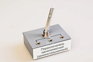 Переключатель однополюсный (демонстрационный) - fgospostavki.ru - Дмитров