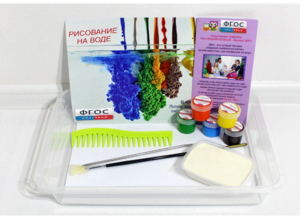 Набор для рисования Эбру "Отличник" - fgospostavki.ru - Дмитров