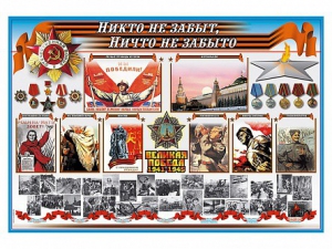 Стенд-уголок "Никто не забыт, ничто не забыто" - fgospostavki.ru - Дмитров