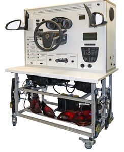 Действующий обучающий комплекс для изучения электрического оборудования, электрических и электронных цепей, а также мультиплексных сетей легковых автомобилей  - fgospostavki.ru - Дмитров