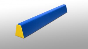 Бревно гимнастическое, мягкое в форме трапеции (2,5м) - fgospostavki.ru - Дмитров