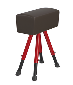 Козел гимнастический переменной высоты (чехол из натуральной кожи) - fgospostavki.ru - Дмитров