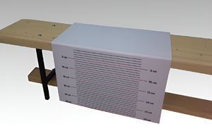 Линейка складная для измерения уровня гибкости на гимнастическую скамейку - fgospostavki.ru - Дмитров