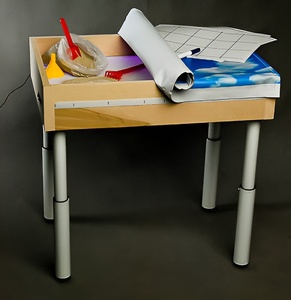 Игровой набор для экспериментов с песком "Песочница" (напольный, бук) - fgospostavki.ru - Дмитров