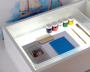 Стол-планшет "Водная фантазия" (Формат А4) - fgospostavki.ru - Дмитров