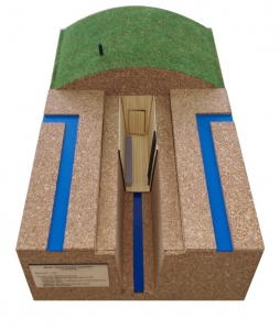 Макет «Простейшее укрытие (Перекрытая щель)» - fgospostavki.ru - Дмитров