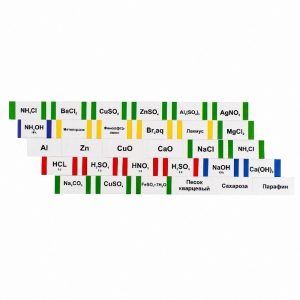 Комплект этикеток для химической посуды (лабораторный) - fgospostavki.ru - Дмитров