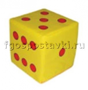 Кубик "Бросайка" с точками - fgospostavki.ru - Дмитров