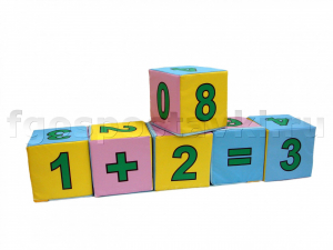 Кубики с цифрами комплект - fgospostavki.ru - Дмитров