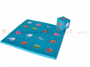 Игровой мат "Море" с кубиком - fgospostavki.ru - Дмитров