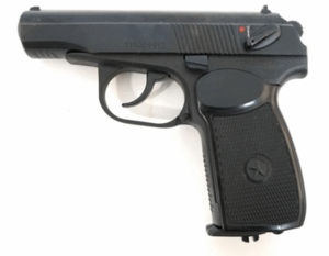 Массогабаритный лазерный макет пистолет Макарова ПМ со встроенным лазерным модулем и аккумуляторной батареей - fgospostavki.ru - Дмитров