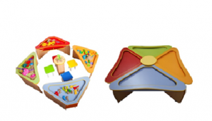 Детский тактильный песочный комплекс "Ромашка" - fgospostavki.ru - Дмитров