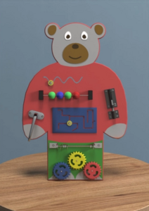 Бизиборд «Папа-медведь» - fgospostavki.ru - Дмитров