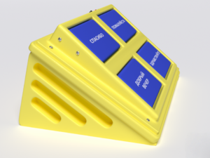 Игровой коммуникатор 4-х кнопочный желтый - fgospostavki.ru - Дмитров