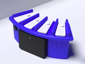 Игровой коммуникатор 4-х кнопочный на пояс - fgospostavki.ru - Дмитров