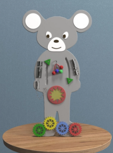 Бизиборд «Серая мышка» - fgospostavki.ru - Дмитров