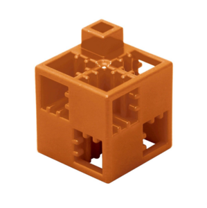 Кубик-основание коричневый 20х20 Artec - fgospostavki.ru - Дмитров