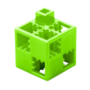 Кубик-основание желто-зеленый 20х20 Artec - fgospostavki.ru - Дмитров