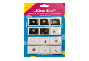 Набор микропрепаратов для стереомикроскопа №13 «Соль, кирпич, лист дерева и пр.» - fgospostavki.ru - Дмитров
