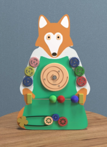 Бизиборд «Хитрая лиса» - fgospostavki.ru - Дмитров