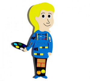 Бизиборд «Юный художник» - fgospostavki.ru - Дмитров