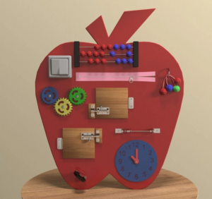 Бизиборд «Яблоко знаний» - fgospostavki.ru - Дмитров