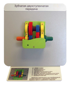 Демонстрационная модель "Зубчатая двухступенчатая передача"  - fgospostavki.ru - Дмитров