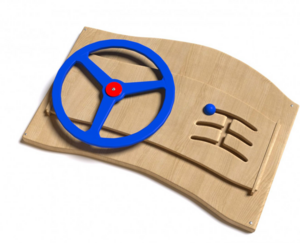 Дидактическая панель с автомобильным рулем - fgospostavki.ru - Дмитров