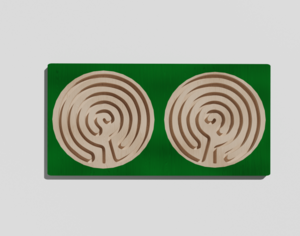 Межполушарная доска №10 зеленая - fgospostavki.ru - Дмитров