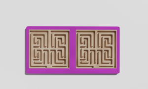 Межполушарная доска №13 фиолетовая - fgospostavki.ru - Дмитров