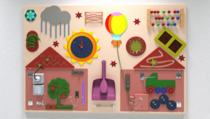 Бизиборд «Бытовые предметы» - fgospostavki.ru - Дмитров