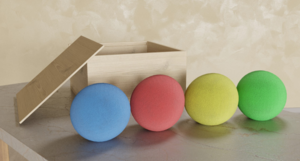 Набор кинезиологических мячей в коробке - fgospostavki.ru - Дмитров